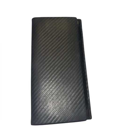 DUNHILL Chassis Black Leather Long Wallet - Authentic/EUC - Picture 11 of 16